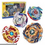 Bey Burst Starter 4 in 1 Battling Top Fusion Metal Master Rapidity Fight with 4D Launcher Grip Se  B07FRBWG28